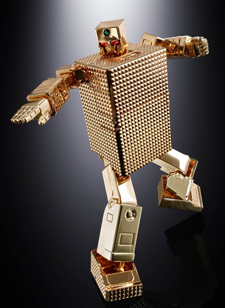 Golden Warrior Gold Lightan Soul of Chogokin Diecast Actionfigur GX-32SP Gold Lightan 50th Anniversary Ver. 13 cm Image 7