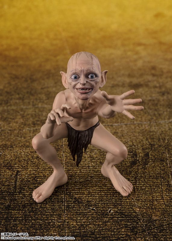 Herr der Ringe S.H. Figuarts Actionfiguren Frodo Beutlin & Gollum Image 6