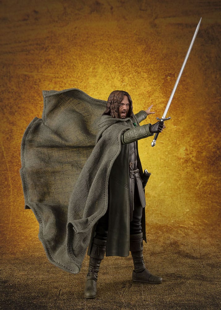 Herr der Ringe S.H. Figuarts Actionfigur Aragorn 16 cm Image 4