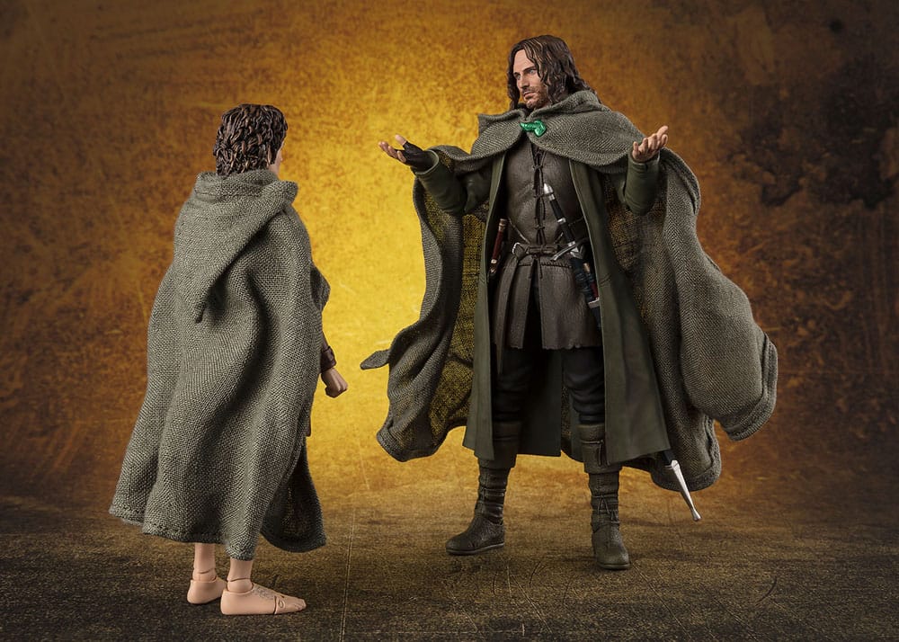 Herr der Ringe S.H. Figuarts Actionfigur Aragorn 16 cm Image 5