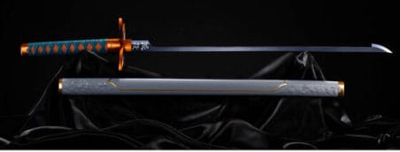 Demon Slayer: Kimetsu no Yaiba Proplica Replik 1/1 Nichirin Schwert (Shinobo Kocho) 88 cm Image 1