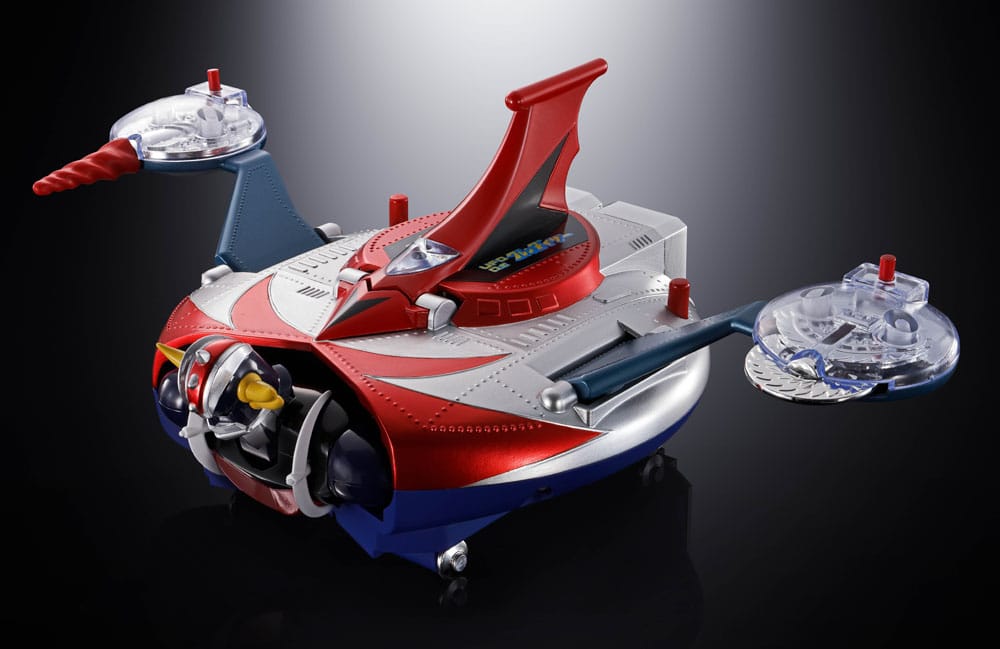 UFO Robo Grendizer Chogokin Actionfigur Deluxe Grendizer & UFO Spazer 14 cm Image 17