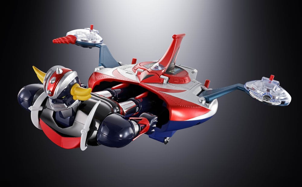 UFO Robo Grendizer Chogokin Actionfigur Deluxe Grendizer & UFO Spazer 14 cm Image 19