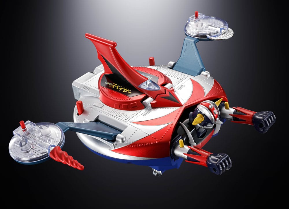 UFO Robo Grendizer Chogokin Actionfigur Deluxe Grendizer & UFO Spazer 14 cm Image 21