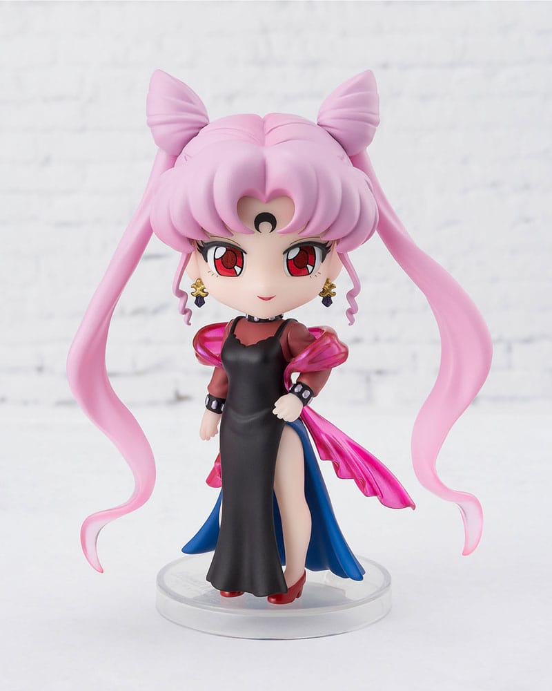 Pretty Guardian Sailor Moon R mini Actionfigur Black Lady 9 cm Image 1
