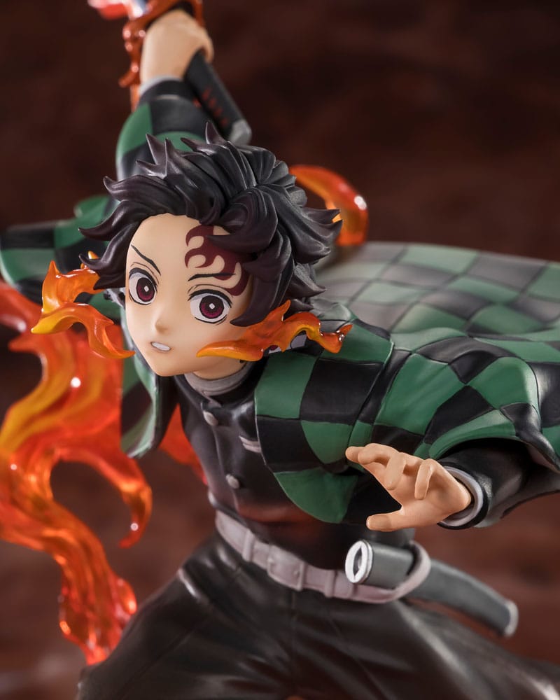 Demon Slayer: Kimetsu no Yaiba FiguartsZERO PVC Statue Kamado Tanjiro (Kyojuro Rengoku's Sword Guard Ver.) 19 cm Image 4