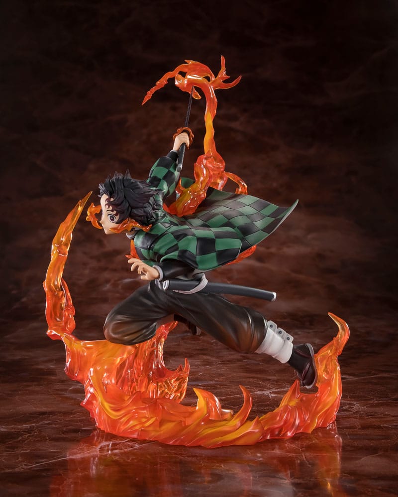Demon Slayer: Kimetsu no Yaiba FiguartsZERO PVC Statue Kamado Tanjiro (Kyojuro Rengoku's Sword Guard Ver.) 19 cm Image 5