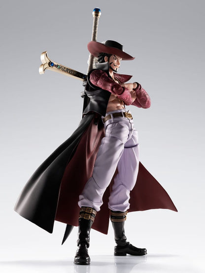 One Piece S.H.Figuarts Actionfigur Dracule Mihawk Hawkeye 17 cm Image 2
