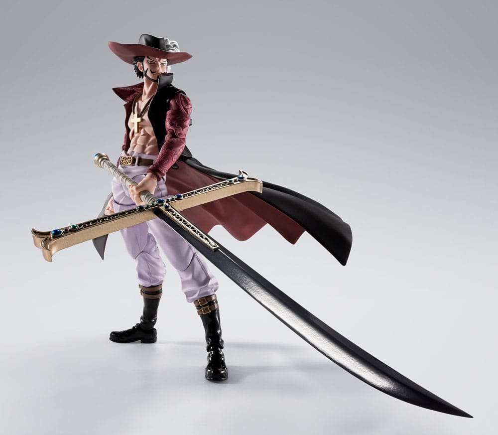 One Piece S.H.Figuarts Actionfigur Dracule Mihawk Hawkeye 17 cm Image 5