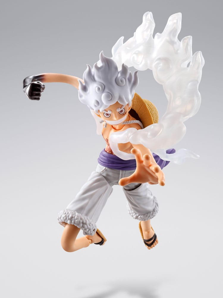 One Piece S.H.Figuarts Actionfigur Monkey D. Luffy Gear 5 -Future Island Egghead- 15 cm Image 1