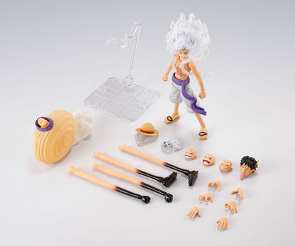 One Piece S.H.Figuarts Actionfigur Monkey D. Luffy Gear 5 -Future Island Egghead- 15 cm Image 2