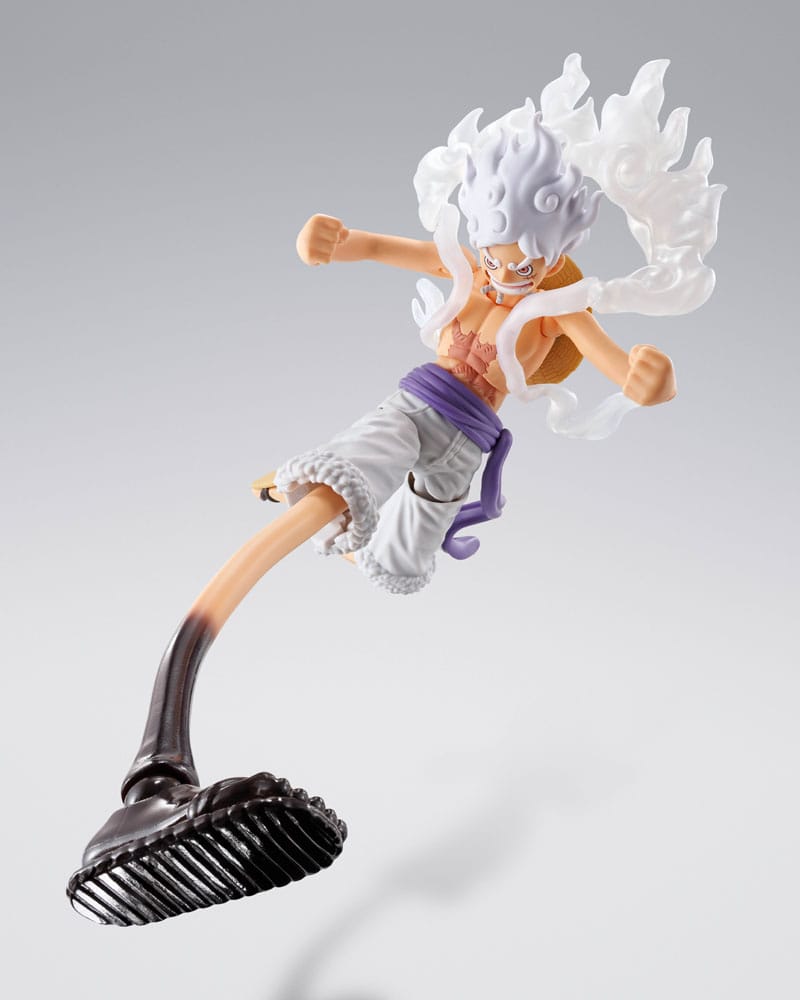 One Piece S.H.Figuarts Actionfigur Monkey D. Luffy Gear 5 -Future Island Egghead- 15 cm Image 4