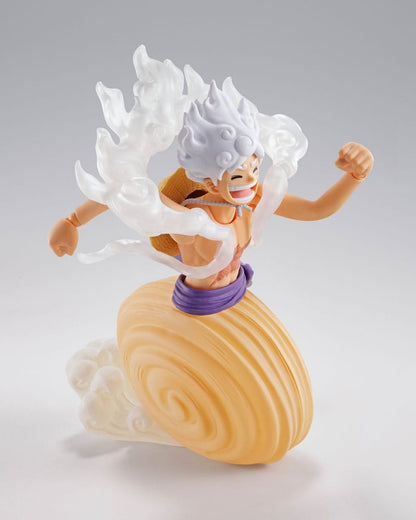 One Piece S.H.Figuarts Actionfigur Monkey D. Luffy Gear 5 -Future Island Egghead- 15 cm Image 5