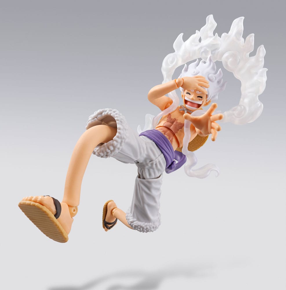 One Piece S.H.Figuarts Actionfigur Monkey D. Luffy Gear 5 -Future Island Egghead- 15 cm Image 6