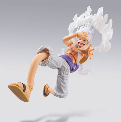 One Piece S.H.Figuarts Actionfigur Monkey D. Luffy Gear 5 -Future Island Egghead- 15 cm Image 6