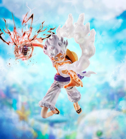 One Piece S.H.Figuarts Actionfigur Monkey D. Luffy Gear 5 -Future Island Egghead- 15 cm Image 7