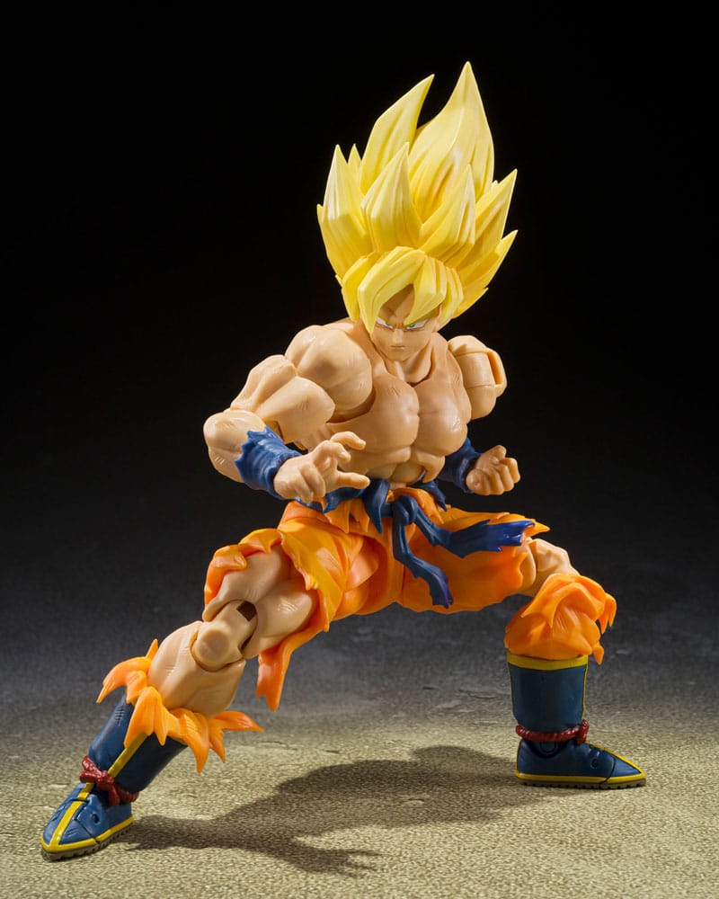 Dragon Ball S.H. Figuarts Actionfigur Super Saiyan Son Goku Legendary Super Saiyan (Best Selection) 15 cm Image 3