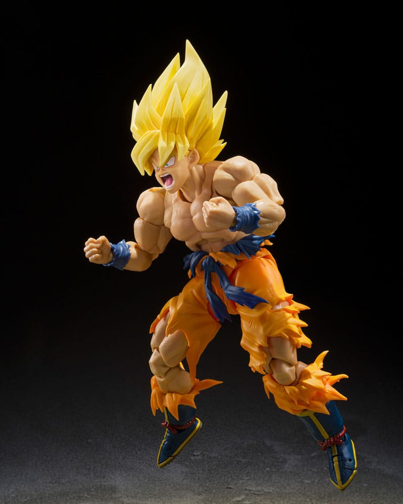 Dragon Ball S.H. Figuarts Actionfigur Super Saiyan Son Goku Legendary Super Saiyan (Best Selection) 15 cm Image 4