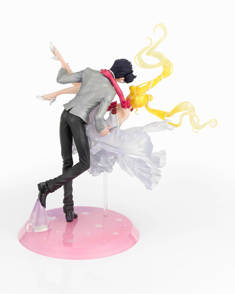 Sailor Moon FiguartsZERO Chouette PVC Statue Usagi & Tuxedo Mask Moonlight Glow Edition 24 cm Image 2