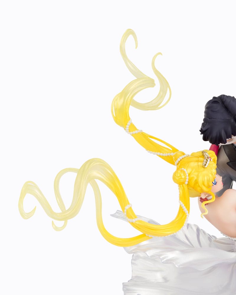 Sailor Moon FiguartsZERO Chouette PVC Statue Usagi & Tuxedo Mask Moonlight Glow Edition 24 cm Image 3