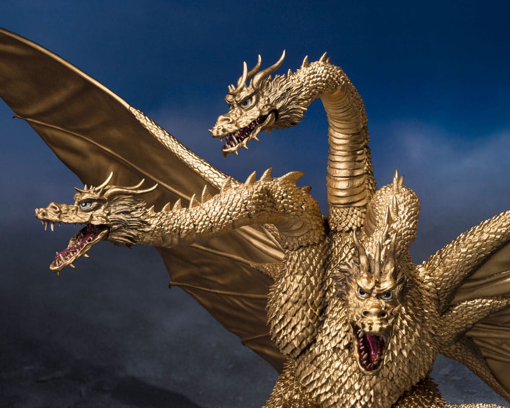 Godzilla S.H. Monster Arts Actionfigur King Ghidora (1972) 25 cm Image 4