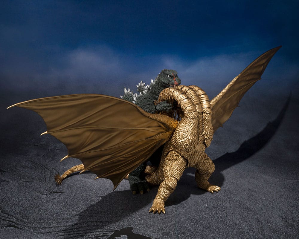Godzilla S.H. Monster Arts Actionfigur King Ghidora (1972) 25 cm Image 5