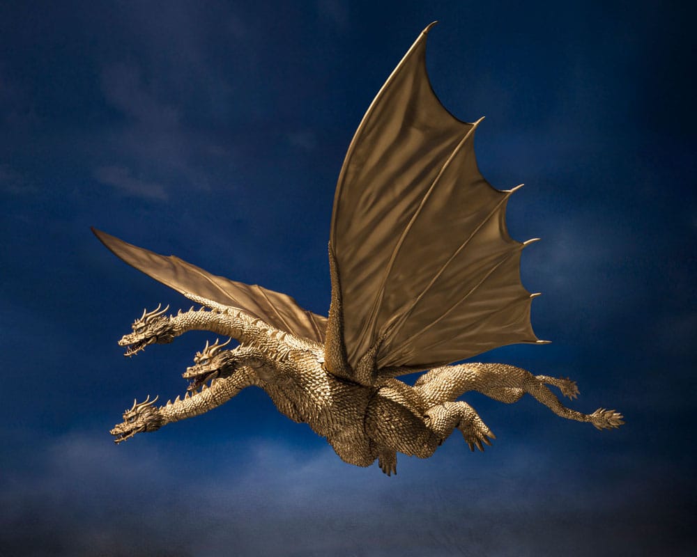 Godzilla S.H. Monster Arts Actionfigur King Ghidora (1972) 25 cm Image 6