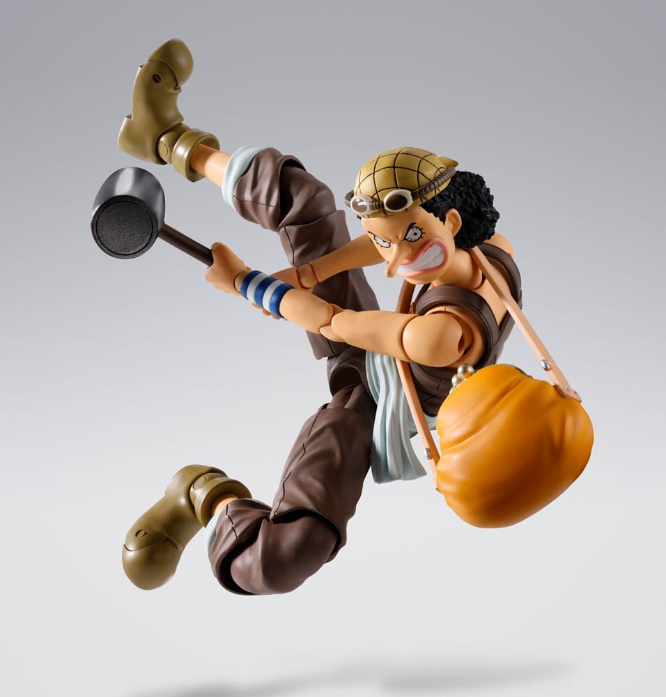One Piece S.H.Figuarts Actionfigur Usopp Romance Dawn Ver. 15 cm Image 3