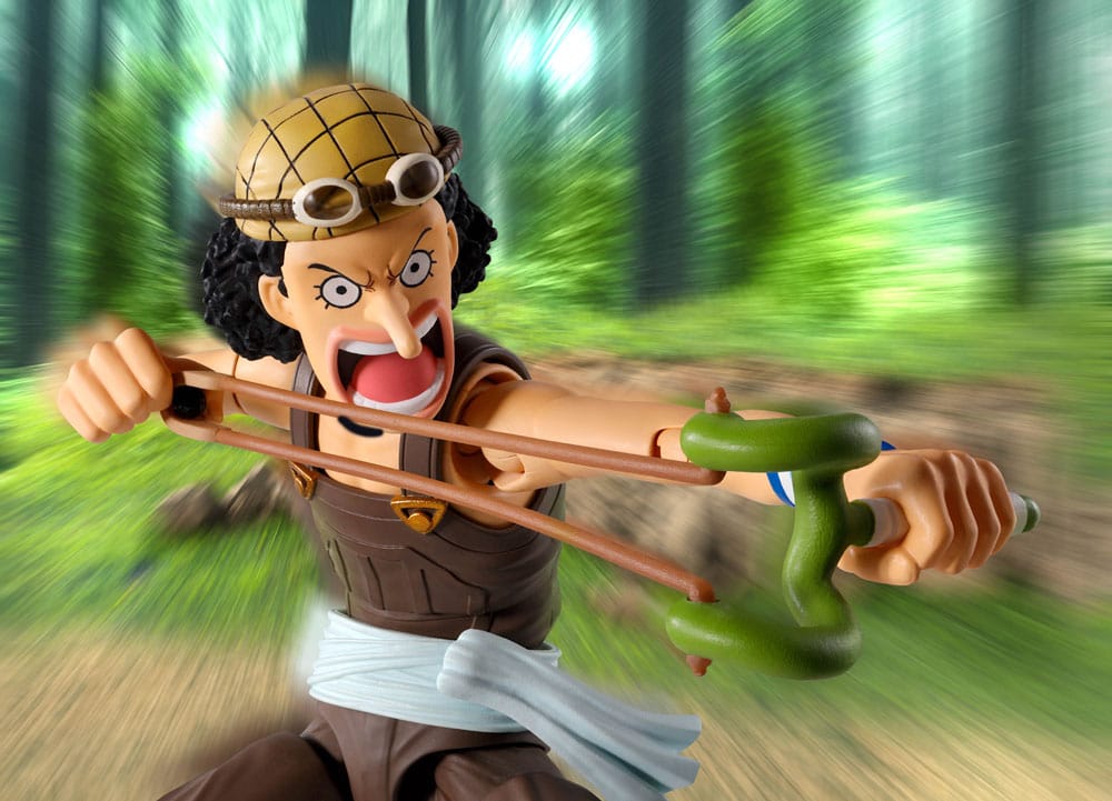One Piece S.H.Figuarts Actionfigur Usopp Romance Dawn Ver. 15 cm Image 5