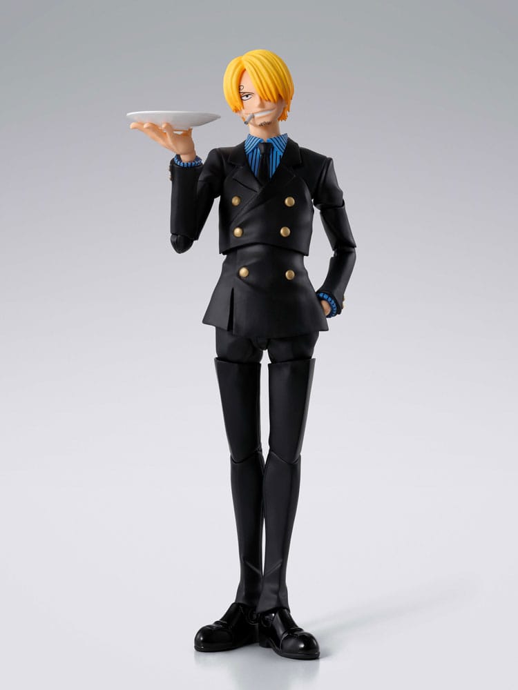 One Piece S.H.Figuarts Actionfigur Sanji Romance Dawn Ver. 15 cm Image 1
