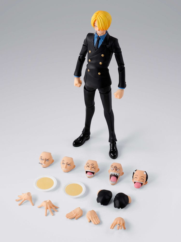 One Piece S.H.Figuarts Actionfigur Sanji Romance Dawn Ver. 15 cm Image 10