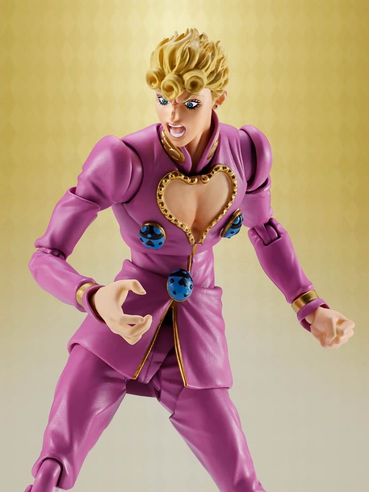 JoJo's Bizarre Adventure: Golden Wind S.H.Figuarts Actionfigur Giorno Giovanna 16 cm Image 4