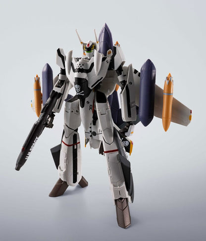 Macross Hi-Metal R Actionfigur VF-0S Phoenix (Roy Focker Use) & QF-2200D-B Ghost Set 14 cm Image 1