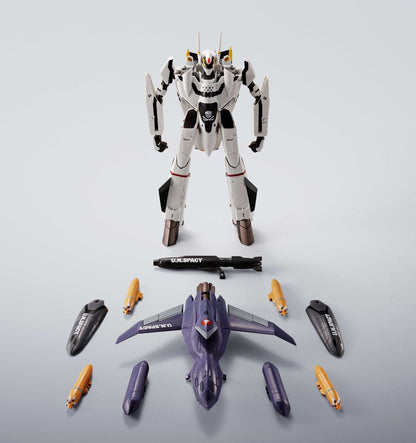 Macross Hi-Metal R Actionfigur VF-0S Phoenix (Roy Focker Use) & QF-2200D-B Ghost Set 14 cm Image 3