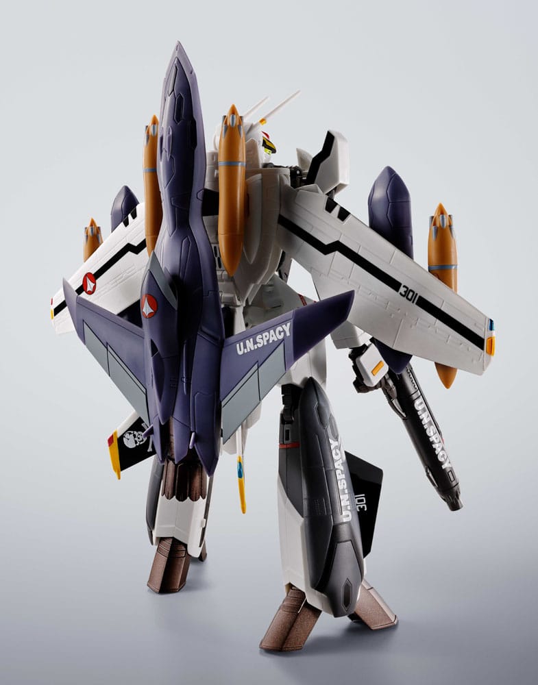 Macross Hi-Metal R Actionfigur VF-0S Phoenix (Roy Focker Use) & QF-2200D-B Ghost Set 14 cm Image 5
