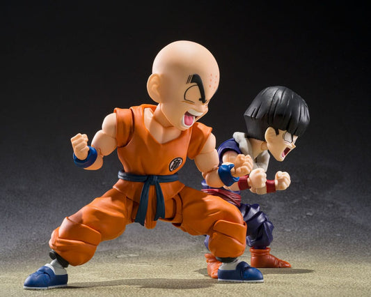 Dragon Ball S.H.Figuarts Actionfigur Krillin Son Goku´s old Friend 11 cm Image 2