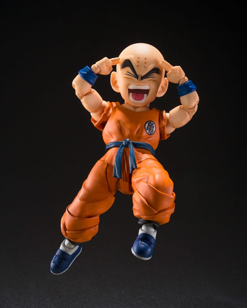 Dragon Ball S.H.Figuarts Actionfigur Krillin Son Goku´s old Friend 11 cm Image 7