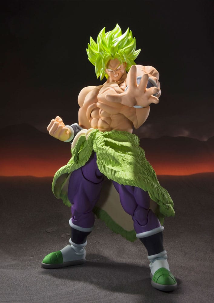 Dragonball Super Broly S.H. Figuarts Actionfigur Super Saiyan Broly Fullpower 22 cm Image 3