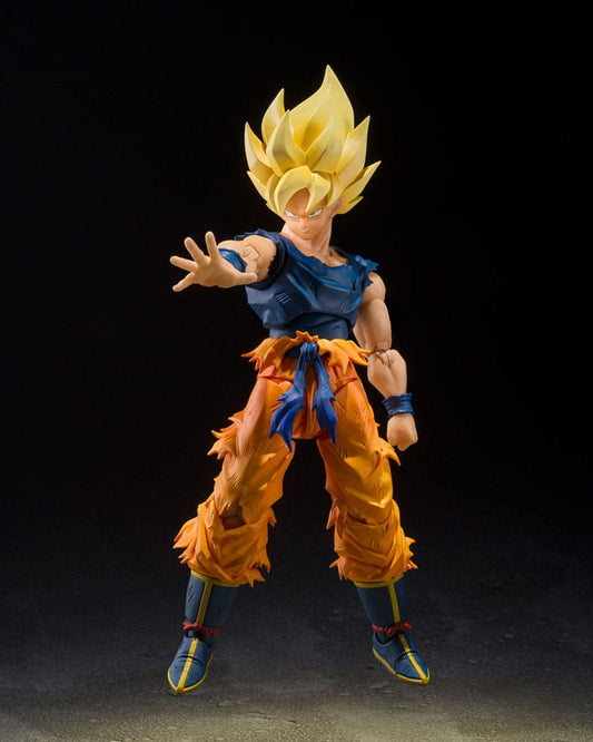 Dragon Ball Z S.H.Figuarts Actionfigur Super Saiyan Son Goku (Fighter of Rage) 14 cm Image 1