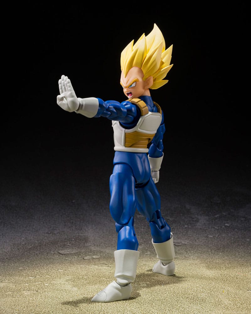 Dragon Ball Z S.H.Figuarts Actionfigur Super Saiyan Vegeta (Dangerous Pride) 14 cm Image 3