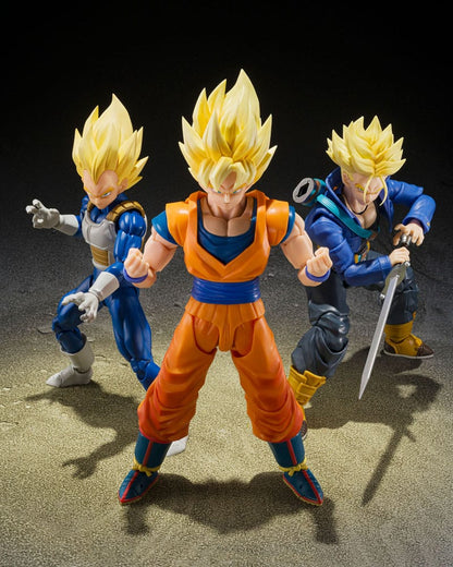Dragon Ball Z S.H.Figuarts Actionfigur Super Saiyan Vegeta (Dangerous Pride) 14 cm Image 6