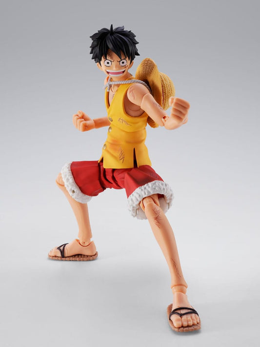 One Piece S.H.Figuarts Actionfigur Monkey D. Luffy Marineford 15 cm Image 1