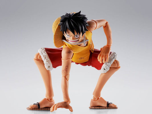 One Piece S.H.Figuarts Actionfigur Monkey D. Luffy Marineford 15 cm Image 2
