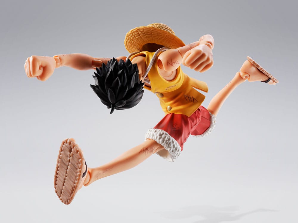 One Piece S.H.Figuarts Actionfigur Monkey D. Luffy Marineford 15 cm Image 5