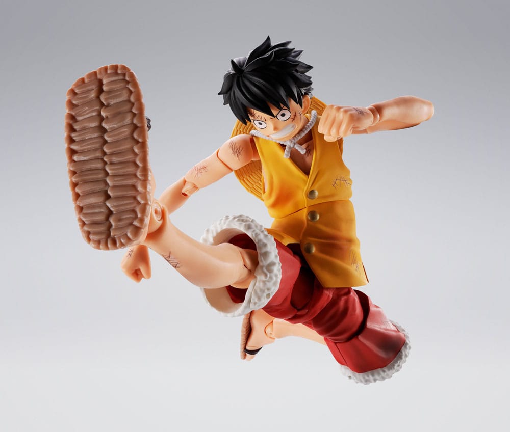 One Piece S.H.Figuarts Actionfigur Monkey D. Luffy Marineford 15 cm Image 6