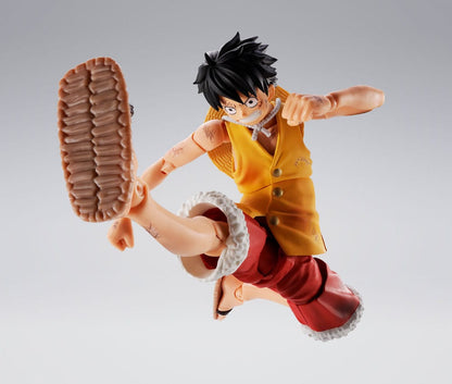 One Piece S.H.Figuarts Actionfigur Monkey D. Luffy Marineford 15 cm Image 6