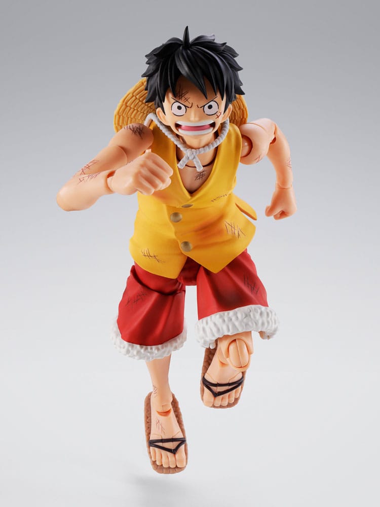 One Piece S.H.Figuarts Actionfigur Monkey D. Luffy Marineford 15 cm Image 8