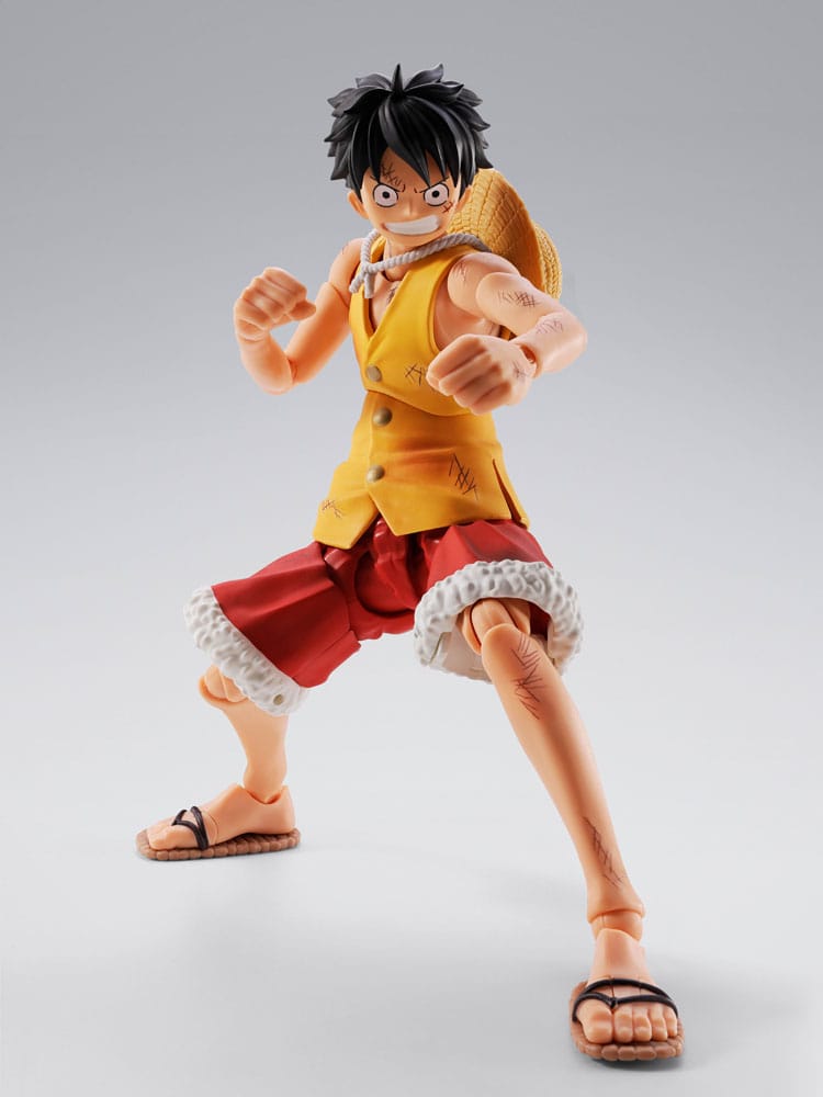 One Piece S.H.Figuarts Actionfigur Monkey D. Luffy Marineford 15 cm Image 9