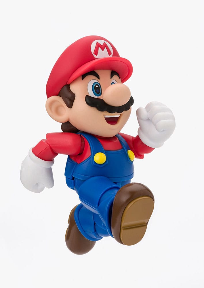 Super Mario S.H. Figuarts Actionfigur Mario 10 cm Image 3