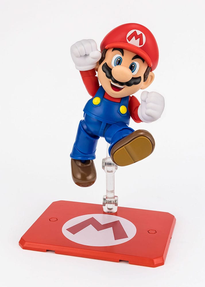 Super Mario S.H. Figuarts Actionfigur Mario 10 cm Image 4